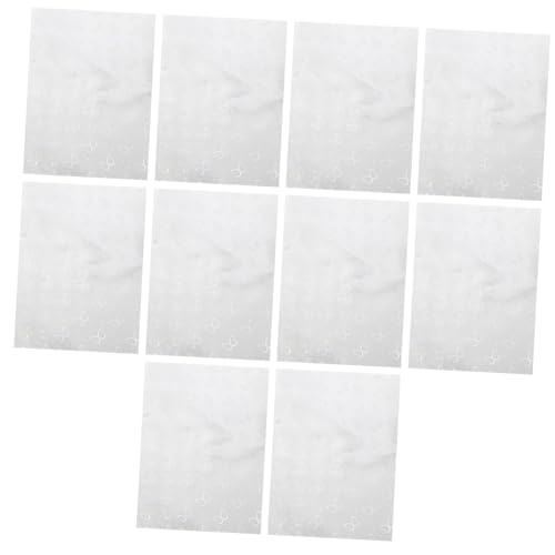 Uonlytech 10 Blatt Laminierfolien Kaltlaminierfolie für Fotos Transparente Schutzfolie für Bilder Langlebige und Wasserfeste Verpackungsfolie Schutz von Dokumenten und Karten von Uonlytech