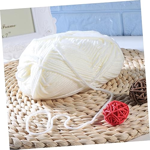Uonlytech 10 Rollen Fädiges Extra Dickes Baumwollgarn zum Stricken und Häkeln Weiches Hautfreundliches DIY Garn für Pullover Kissen Decken Praktische Handarbeitswolle Uonlytech 10 Rollen Fädiges Extra Dickes Baumwollgarn zum Stricken und Häkeln Weiches Hautfreundliches DIY Garn für Pullover Kissen Decken Praktische Handarbeitswolle von Uonlytech