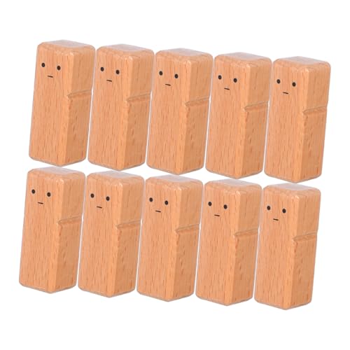 Uonlytech 10 Stück Beechwood Holzfiguren Unbemalte Holzpuppen Formen für DIY Bastelprojekte Kreative Malspaß Natürliche Holzpuppen Rohlinge für Dekoration Uonlytech 10 Stück Beechwood Holzfiguren Unbemalte Holzpuppen Formen für DIY Bastelprojekte Kreative Malspaß Natürliche Holzpuppen Rohlinge für Dekoration von Uonlytech