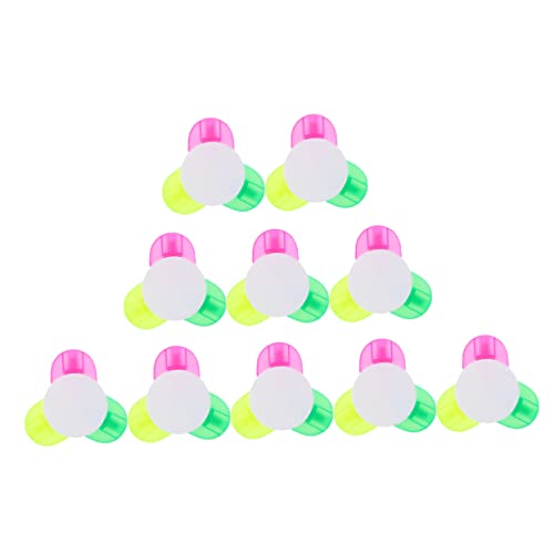 Uonlytech 10 Stück Blumen Petal Marker Fluoreszierende Stifte Verschiedenen für Kreative Zeichnungen Notizen und Markierungen für Erwachsene von Uonlytech