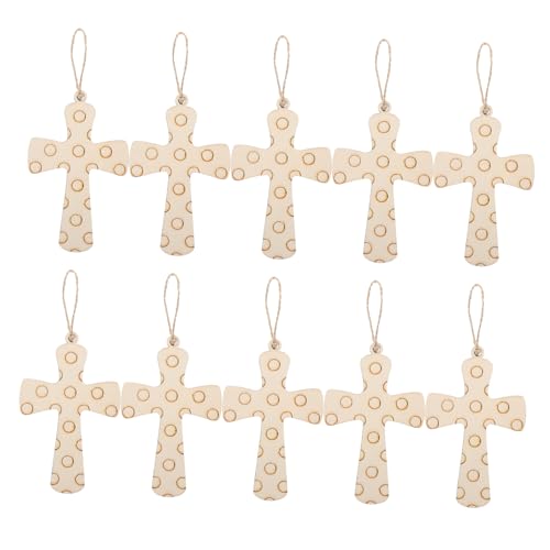 Uonlytech 10 Stück Holz Kreuzen Holzplakette Leer Hängende Schilder Aus Holz Diy-graffiti- Kreuze Zum Basteln Holzspäne Selber Machen Holzschilder Zum Basteln Hanfseil Beige Uonlytech 10 Stück Holz Kreuzen Holzplakette Leer Hängende Schilder Aus Holz Diy-graffiti- Kreuze Zum Basteln Holzspäne Selber Machen Holzschilder Zum Basteln Hanfseil Beige von Uonlytech