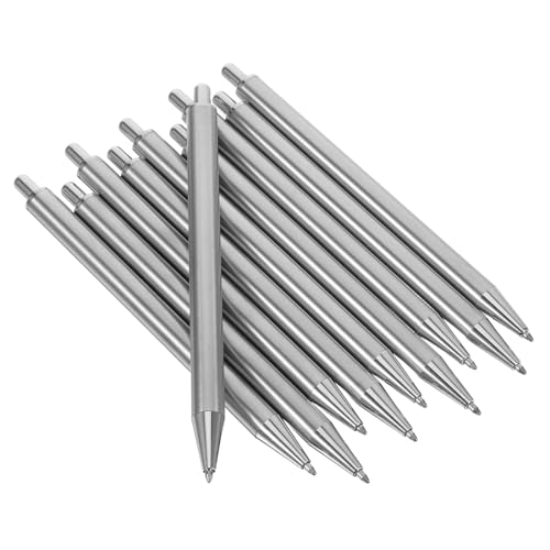 Uonlytech 10 Stück Kugelschreiber Aus Edelstahl Stifte Für Krankenschwestern Ballstift Süße Stifte Für Frauen Schreibtischaccessoires Für Frauen Stifte Aus Edelstahl Rostfreier Stahl Silver Uonlytech 10 Stück Kugelschreiber Aus Edelstahl Stifte Für Krankenschwestern Ballstift Süße Stifte Für Frauen Schreibtischaccessoires Für Frauen Stifte Aus Edelstahl Rostfreier Stahl Silver von Uonlytech