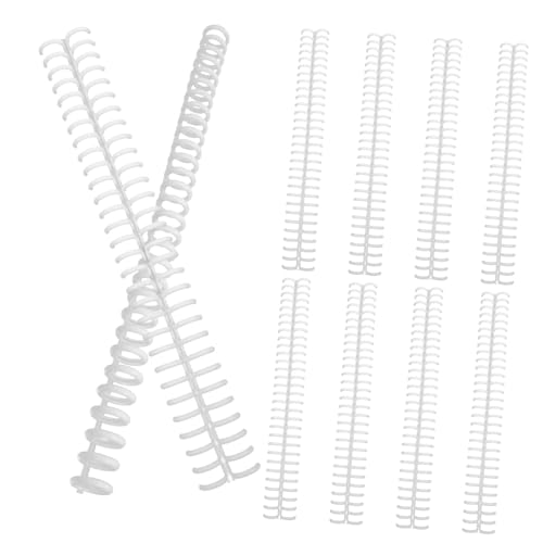 Uonlytech 10 Stück Lose-Blatt-Ringschnalle Ringordner für lose Blätter Einsteller für Schlüssel Bindungsringe Sammelalbum Ö Kunststoffringe Spiralbindungsspulen für Notizbücher Plastik Weiß Uonlytech 10 Stück Lose-Blatt-Ringschnalle Ringordner für lose Blätter Einsteller für Schlüssel Bindungsringe Sammelalbum Ö Kunststoffringe Spiralbindungsspulen für Notizbücher Plastik Weiß von Uonlytech