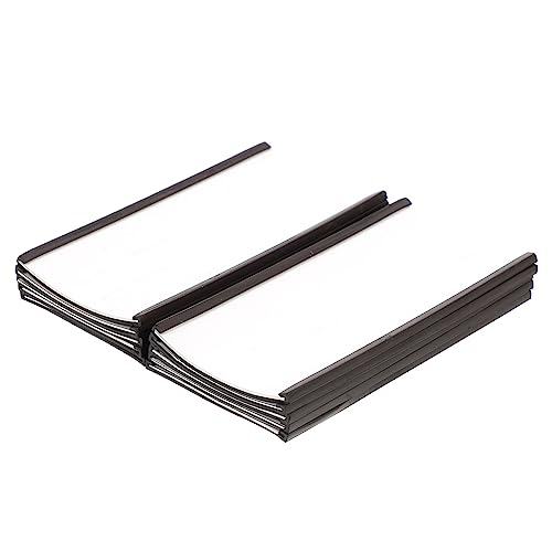 Uonlytech 10 Stück Magnetische Etikettenhalter Clip für Lageranzeige Einfach zu Bedienen Leicht und Tragbar für Supermärkte und Einzelhandel Austauschbare Karten von Uonlytech