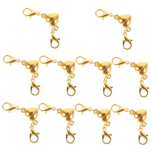 Uonlytech 10 Stück Magnetverschluss für Schmuck Herz Magnetverschluss für Diy und Armbänder Hochwertige Magnetische Schnallen für Schmuckherstellung Uonlytech 10 Stück Magnetverschluss für Schmuck Herz Magnetverschluss für Diy und Armbänder Hochwertige Magnetische Schnallen für Schmuckherstellung von Uonlytech