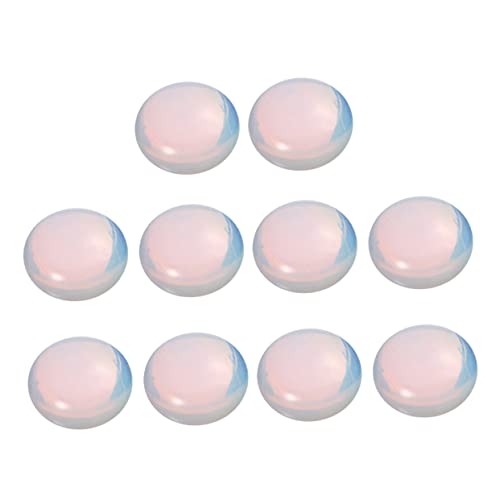 Uonlytech 10 Stück Opal Schmucksteine Flach Diy Bastelsteine für Handgefertigten Schmuck Damen Mädchen Charm Anhänger Stein Deko Uonlytech 10 Stück Opal Schmucksteine Flach Diy Bastelsteine für Handgefertigten Schmuck Damen Mädchen Charm Anhänger Stein Deko von Uonlytech