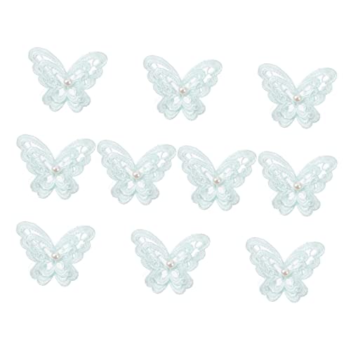 Uonlytech 10 Stück Organza Applikation Schmetterlings Aufnäher für Kleidung DIY Langlebige Stoffverzierung und Umweltfreundliche Bastelmaterialien Uonlytech 10 Stück Organza Applikation Schmetterlings Aufnäher für Kleidung DIY Langlebige Stoffverzierung und Umweltfreundliche Bastelmaterialien von Uonlytech
