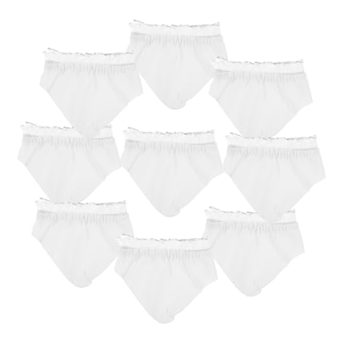 Uonlytech 10 Stück Puppe Höschen Puppenkleidung Für Mädchen Babypuppenwindeln Wiederverwendbar Puppe So, Als Würde Man Zubehör Für Babypuppen Babydoll Kleidung Stoff Weiß Uonlytech 10 Stück Puppe Höschen Puppenkleidung Für Mädchen Babypuppenwindeln Wiederverwendbar Puppe So, Als Würde Man Zubehör Für Babypuppen Babydoll Kleidung Stoff Weiß von Uonlytech