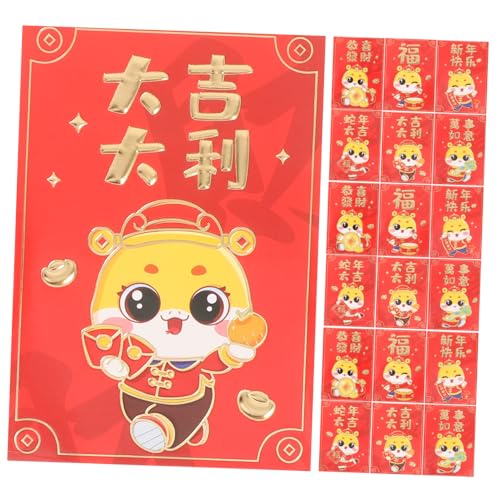 Uonlytech 10 Stück Rote Umschlagtasche Mond- Rote Umschläge Chinesisch Chinesische Umschläge Für Geld Ausgefallene Umschläge Für Geld Neujahr Hong Bao Geldhalter Für Bargeld Papier von Uonlytech