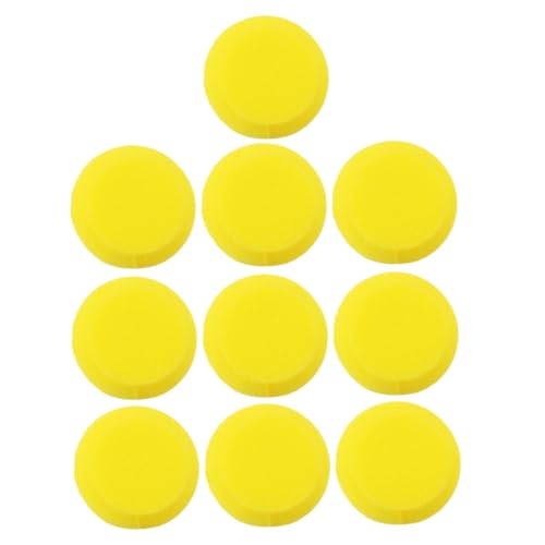Uonlytech 10 Stück Schwamm Zeichnungsbürste Malschwämme Für Malutensilien Für Schwammbürstenstempel Stempel Malen Runde Schwammbürste Farbschwämme Schwämme Zum Malen Yellow Uonlytech 10 Stück Schwamm Zeichnungsbürste Malschwämme Für Malutensilien Für Schwammbürstenstempel Stempel Malen Runde Schwammbürste Farbschwämme Schwämme Zum Malen Yellow von Uonlytech