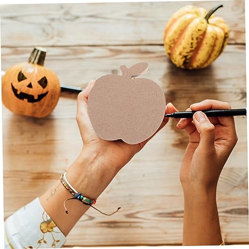 Uonlytech 10 Stück Teiliges Apfel Holzdekoration zum Bemalen DIY Blanke Zuschnitte für Kreative Halloween Tischdeko Robuste Wiederverwendbare Apfelform Holzanhänger für Basteln und Party Uonlytech 10 Stück Teiliges Apfel Holzdekoration zum Bemalen DIY Blanke Zuschnitte für Kreative Halloween Tischdeko Robuste Wiederverwendbare Apfelform Holzanhänger für Basteln und Party von Uonlytech