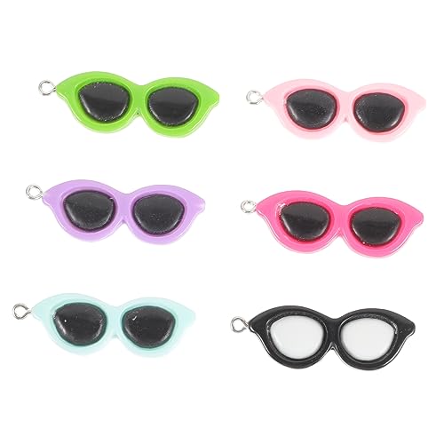 Uonlytech 10 Stück Teiliges Diy Sonnenbrille Anhänger für Schmuckherstellung und Einzigartige Dekoration für Armbänder und Bastelprojekte Uonlytech 10 Stück Teiliges Diy Sonnenbrille Anhänger für Schmuckherstellung und Einzigartige Dekoration für Armbänder und Bastelprojekte von Uonlytech