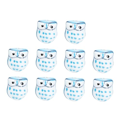Uonlytech 10 Stück Teiliges Eulen Keramik Perlen für DIY Schmuckherstellung Armbänder Halsketten Zubehör Handgefertigte Tier charms für Kreative Bastelprojekte Erwachsene Uonlytech 10 Stück Teiliges Eulen Keramik Perlen für DIY Schmuckherstellung Armbänder Halsketten Zubehör Handgefertigte Tier charms für Kreative Bastelprojekte Erwachsene von Uonlytech