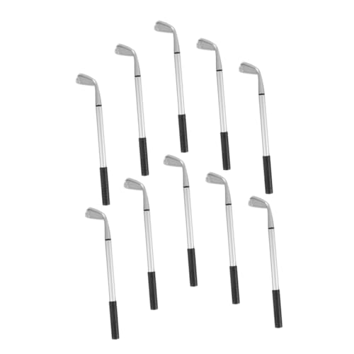 Uonlytech 10 Stück Teiliges Golf Putter Kugelschreiber aus Aluminiumlegierung und PP Dekorative Schreibstifte für Büro und Schreibtisch Geschenkidee für und Golf Enthusiasten Uonlytech 10 Stück Teiliges Golf Putter Kugelschreiber aus Aluminiumlegierung und PP Dekorative Schreibstifte für Büro und Schreibtisch Geschenkidee für und Golf Enthusiasten von Uonlytech