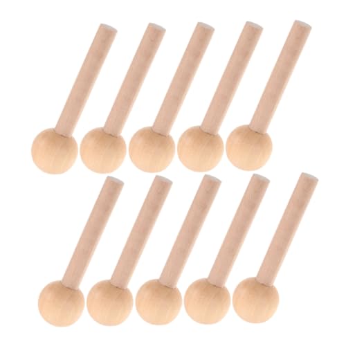 Uonlytech 10 Stück Teiliges Holz Haken für Pegboard Stabile Holzstäbe zum Aufhängen Runde Kugel Design für Sichere Anwendung für Handarbeiten und Modellbau Robustem Holz Gefertigt Uonlytech 10 Stück Teiliges Holz Haken für Pegboard Stabile Holzstäbe zum Aufhängen Runde Kugel Design für Sichere Anwendung für Handarbeiten und Modellbau Robustem Holz Gefertigt von Uonlytech