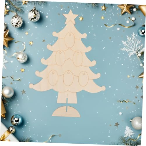 Uonlytech 10 Stück Teiliges Kleine Holzanhänger Naturbelassene Vorgeschliffene Baumförmige Holzrohlinge zum Bemalen Vielseitige Diy Weihnachtsdeko für Basteln Party und Geschenkideen Uonlytech 10 Stück Teiliges Kleine Holzanhänger Naturbelassene Vorgeschliffene Baumförmige Holzrohlinge zum Bemalen Vielseitige Diy Weihnachtsdeko für Basteln Party und Geschenkideen von Uonlytech