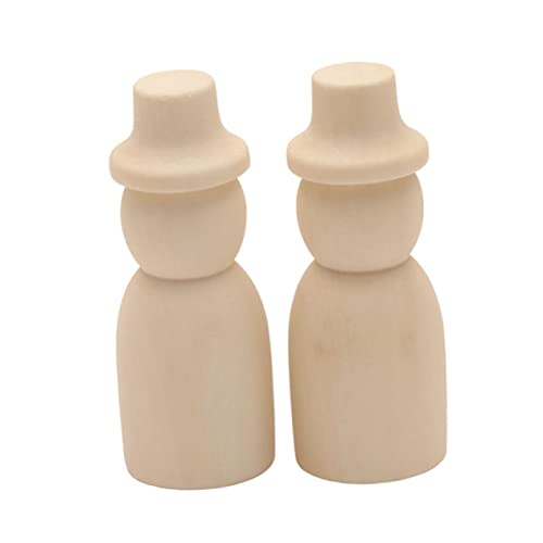 Uonlytech 10 Stück Teiliges Naturfarbene Holzpuppen mit DIY Holzfiguren zum Bemalen und Dekorieren Sichere Glatte Oberfläche Pädagogisches Bastelspielzeug für Handwerkszubehör Uonlytech 10 Stück Teiliges Naturfarbene Holzpuppen mit DIY Holzfiguren zum Bemalen und Dekorieren Sichere Glatte Oberfläche Pädagogisches Bastelspielzeug für Handwerkszubehör von Uonlytech
