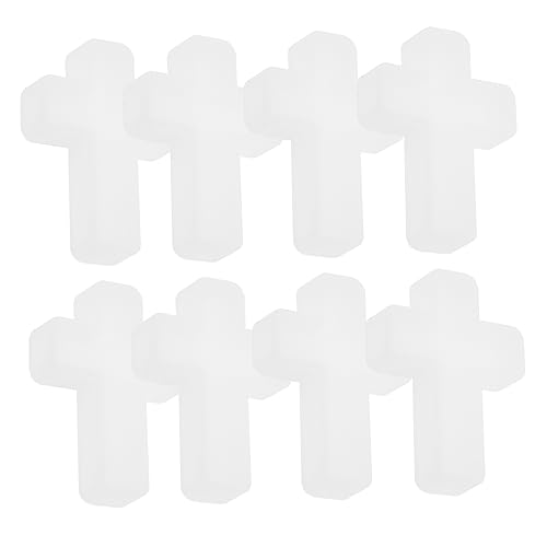 Uonlytech 10 Stück Teiliges Silikon Kreuz Pendant Gussform für DIY Schmuckherstellung Flexible Silikonform für Einzigartige und Anhänger Epoxidharz für Kreative Bastelprojekte Uonlytech 10 Stück Teiliges Silikon Kreuz Pendant Gussform für DIY Schmuckherstellung Flexible Silikonform für Einzigartige und Anhänger Epoxidharz für Kreative Bastelprojekte von Uonlytech