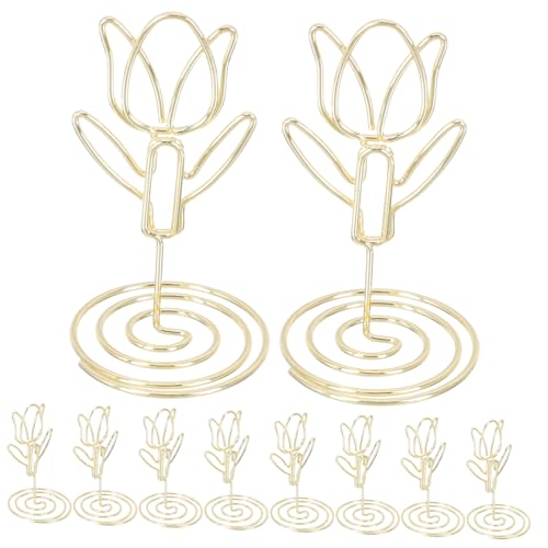 Uonlytech 10 Stück Teiliges Tischkartenhalter aus Blütenförmige Foto und Namensschildhalter für Hochzeiten Geburtstagsfeiern Veranstaltungen und Dekoration Goldene Farbe Uonlytech 10 Stück Teiliges Tischkartenhalter aus Blütenförmige Foto und Namensschildhalter für Hochzeiten Geburtstagsfeiern Veranstaltungen und Dekoration Goldene Farbe von Uonlytech
