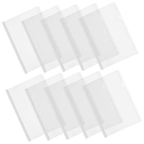 Uonlytech 10 Stück Teiliges Transparente Dokumentenmappe Multifunktionale Fächerordner mit Schiebestangen für Papier für Schule Büro und Präsentationen Uonlytech 10 Stück Teiliges Transparente Dokumentenmappe Multifunktionale Fächerordner mit Schiebestangen für Papier für Schule Büro und Präsentationen von Uonlytech