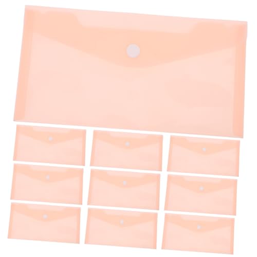 Uonlytech 10 Stück Teiliges Transparente Dokumententaschen mit Praktischem Druckknopfverschluss Wasserfest Robuste Kunststoff-ordner für Büro Schule und Zuhause zur Sicheren Aufbewahrung von Uonlytech 10 Stück Teiliges Transparente Dokumententaschen mit Praktischem Druckknopfverschluss Wasserfest Robuste Kunststoff-ordner für Büro Schule und Zuhause zur Sicheren Aufbewahrung von von Uonlytech