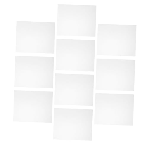 Uonlytech 10 Stück Teiliges Transparente Schablonen für Wiederverwendbare Malschablonen für Zeichenstifte für Bastelprojekte und Scrapbooking von Uonlytech