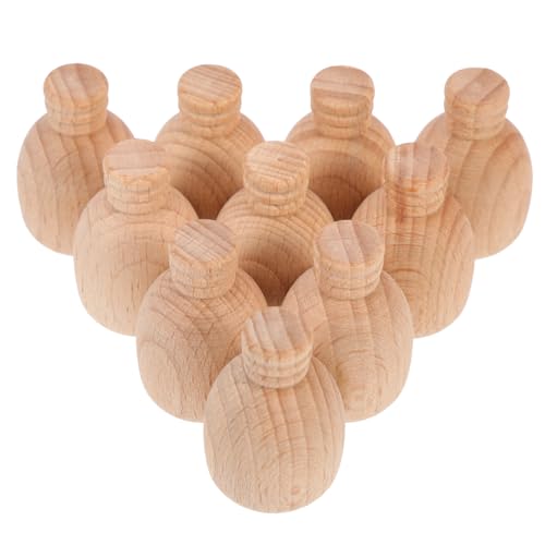 Uonlytech 10 Stück Teiliges Unbemalte Holzfiguren für Diy Graffiti Puppen zum Basteln und Anmalen Kreative Holzspielzeuge für Unvergesslichen Uonlytech 10 Stück Teiliges Unbemalte Holzfiguren für Diy Graffiti Puppen zum Basteln und Anmalen Kreative Holzspielzeuge für Unvergesslichen von Uonlytech