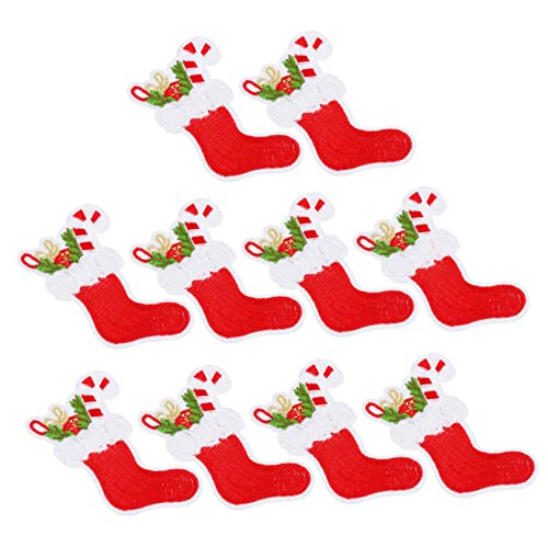 Uonlytech 10 Stück Teiliges Weihnachts Aufnäher Bestickte Schneeflocken Schneemänner Dekorative Bügelflicken für Kleidung Reparatur DIY Bastelprojekte Festliche Applikationen für Pullover Uonlytech 10 Stück Teiliges Weihnachts Aufnäher Bestickte Schneeflocken Schneemänner Dekorative Bügelflicken für Kleidung Reparatur DIY Bastelprojekte Festliche Applikationen für Pullover von Uonlytech