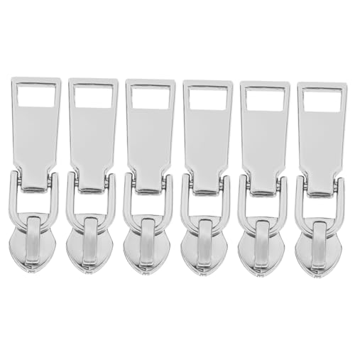 Uonlytech 10 Stück Teiliges Zipper Pull Tabs Zinklegierung für Diy Reparatur für Handtaschen Rucksäcke und Koffer Langlebig und Praktisch für Nähprojekte und Ersatzteile Uonlytech 10 Stück Teiliges Zipper Pull Tabs Zinklegierung für Diy Reparatur für Handtaschen Rucksäcke und Koffer Langlebig und Praktisch für Nähprojekte und Ersatzteile von Uonlytech