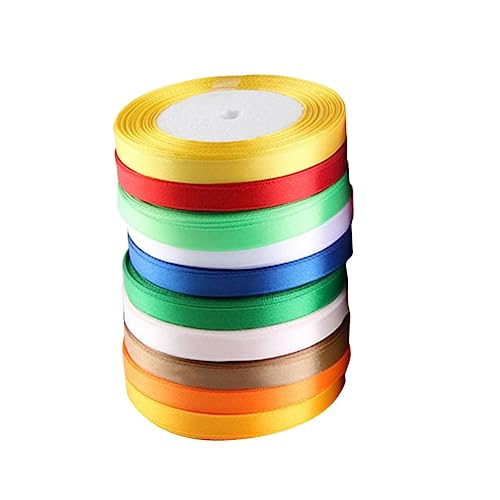 Uonlytech 10 Stück Verpackung Band Rosa Band Zum Einwickeln Seide Dekoration Hochzeit Party Quastenband Chiffon Stoff Wickelband Bänder Satinband Geburtstagsband Zufällige Farbe Uonlytech 10 Stück Verpackung Band Rosa Band Zum Einwickeln Seide Dekoration Hochzeit Party Quastenband Chiffon Stoff Wickelband Bänder Satinband Geburtstagsband Zufällige Farbe von Uonlytech