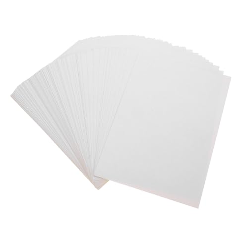 Uonlytech 100 Blatt Druckerpapier Glänzend Vinyl für bedruckbares Aufkleberpapier Adressetiketten leeres aufkleberdruckpapier Selbstklebendes beschichtetes Papier Uonlytech 100 Blatt Druckerpapier Glänzend Vinyl für bedruckbares Aufkleberpapier Adressetiketten leeres aufkleberdruckpapier Selbstklebendes beschichtetes Papier von Uonlytech