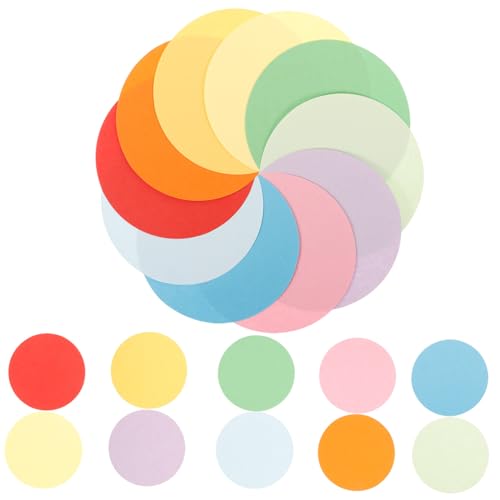 Uonlytech 100 Blatt Handgemachtes DIY Papier schneide set Farben Doppelseitiges Faltpapier Ø für Bastelpapier Bastelarbeiten Scrapbooking Lernmaterial von Uonlytech