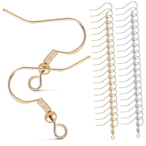 Uonlytech 100 Paare Ohrringhaken aus Silber mit Transparenten Ohrstecker verschlüssen Polierte Ohrhaken für DIY Schmuckherstellung Leicht Robust Geeignet für Damen und Besondere Anlässe Uonlytech 100 Paare Ohrringhaken aus Silber mit Transparenten Ohrstecker verschlüssen Polierte Ohrhaken für DIY Schmuckherstellung Leicht Robust Geeignet für Damen und Besondere Anlässe von Uonlytech
