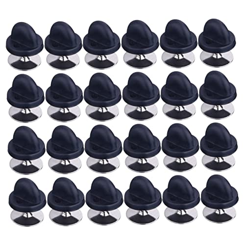 Uonlytech 100 Sätze Gummiback Pins für Broschen Flache Runde Sicherheits Pins für Hüte Abzeichen und Namensschilder Uonlytech 100 Sätze Gummiback Pins für Broschen Flache Runde Sicherheits Pins für Hüte Abzeichen und Namensschilder von Uonlytech