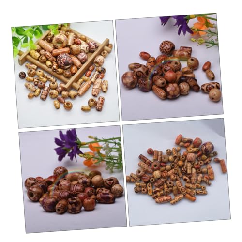 Uonlytech 100 Stück Bunte Holzperlen Verschiedene und Formen Natürliche Spacer Beads zum Auffädeln DIY Schmuck Bastelperlen für Armbänder Halsketten und Handarbeiten Uonlytech 100 Stück Bunte Holzperlen Verschiedene und Formen Natürliche Spacer Beads zum Auffädeln DIY Schmuck Bastelperlen für Armbänder Halsketten und Handarbeiten von Uonlytech
