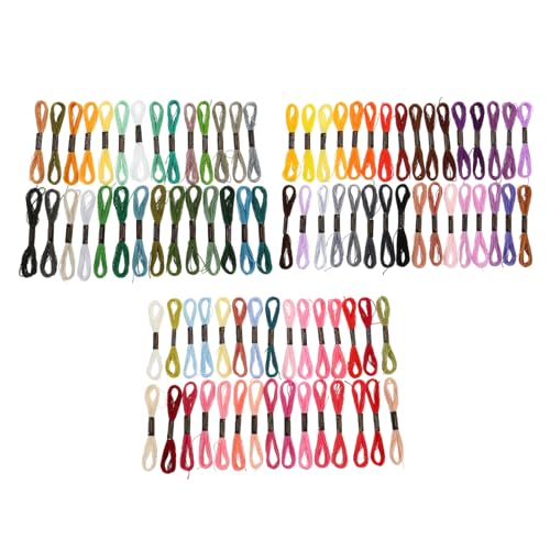 Uonlytech 100 Stück Bunte Stickgarn Sets DIY Kreuzstich Fäden für Kreative Nähprojekte für Anfänger und Bastler Auswahl für Handarbeiten und Uonlytech 100 Stück Bunte Stickgarn Sets DIY Kreuzstich Fäden für Kreative Nähprojekte für Anfänger und Bastler Auswahl für Handarbeiten und von Uonlytech