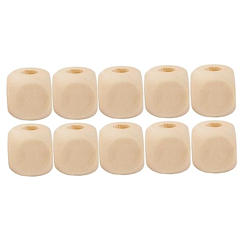 Uonlytech 100 Stück DIY Holzperlen Naturfarbe Handgemachte Bastelperlen für Schmuckherstellung Dekoration und DIY Projekte für Armbänder und Mehr Uonlytech 100 Stück DIY Holzperlen Naturfarbe Handgemachte Bastelperlen für Schmuckherstellung Dekoration und DIY Projekte für Armbänder und Mehr von Uonlytech