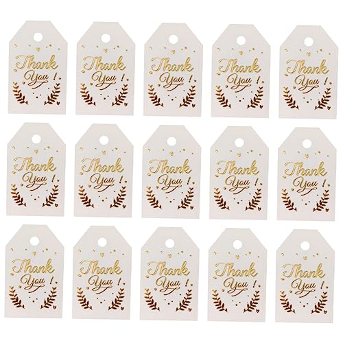 Uonlytech 100 Stück Dankeschön Anhänger für Süßigkeitenboxen Rechteckige Etiketten für Hochzeiten Babypartys und Uonlytech 100 Stück Dankeschön Anhänger für Süßigkeitenboxen Rechteckige Etiketten für Hochzeiten Babypartys und von Uonlytech