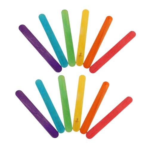 Uonlytech 100 Stück Eisstock aus Holz Bastelstöcke aus Holz kleine Eisstiele große Zungenspatelstäbchen Wachsstifte zum Wachsen Lutscherstiel schwingende Stöcke Mini-Sticks Eisstange hölzern Uonlytech 100 Stück Eisstock aus Holz Bastelstöcke aus Holz kleine Eisstiele große Zungenspatelstäbchen Wachsstifte zum Wachsen Lutscherstiel schwingende Stöcke Mini-Sticks Eisstange hölzern von Uonlytech