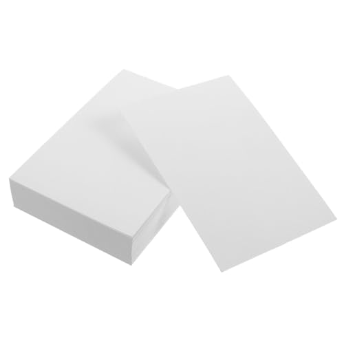 Uonlytech 100 Stück Fotopapier Fotodruckerpapier Bildpapier Bilddruckerpapier Hochglanzpapier Druckpapier Weiß von Uonlytech