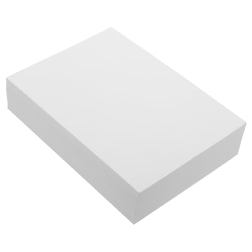 Uonlytech 100 Stück Fotopapier Hochglanzpapier Druckpapier Bildpapier Für Drucker Druckerpapier Weiß von Uonlytech