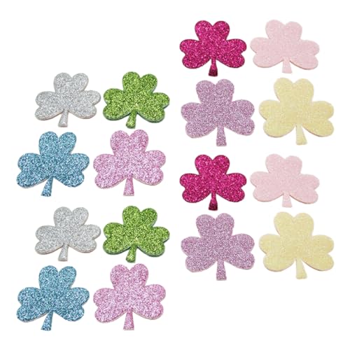 Uonlytech 100 Stück Kleematerial haarspange bastel set für handgefertigte Materialien für Kopfbedeckungen Flecken haarschmuck haarspange DIY zubehör kopfschmuck DIY zubehör von Uonlytech