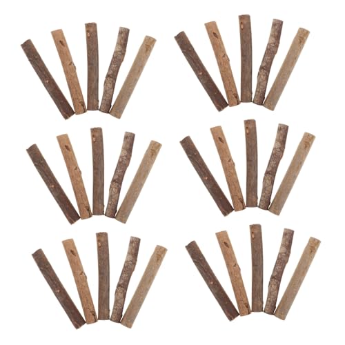 Uonlytech 100 Stück Kleine Naturholzstäbe Glatte Holzstäbchen für Diy Bastelprojekte Rustikaler Farmhouse Tischdekorationen Natürliche Holzzweige für Hausdeko Uonlytech 100 Stück Kleine Naturholzstäbe Glatte Holzstäbchen für Diy Bastelprojekte Rustikaler Farmhouse Tischdekorationen Natürliche Holzzweige für Hausdeko von Uonlytech