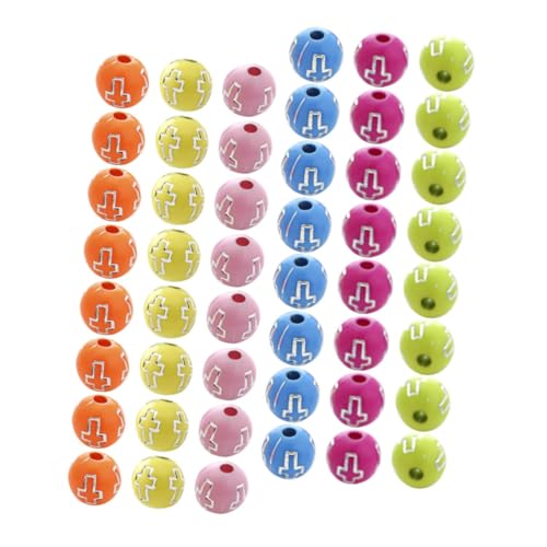 Uonlytech 100 Stück Kreuzperlen Kunststoff Abstandshalter Perlen mit Glatter Oberfläche für Armbänder Schmuck Basteln DIY Mix Farben Uonlytech 100 Stück Kreuzperlen Kunststoff Abstandshalter Perlen mit Glatter Oberfläche für Armbänder Schmuck Basteln DIY Mix Farben von Uonlytech