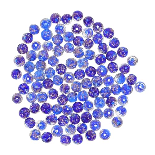 Uonlytech 100 Stück Leuchtende Glasperlen für Diy Schmuckherstellung Blaue Durchsichtige Perlen Handgemachte Bastelperlen für Armbänder und Dekorationen Uonlytech 100 Stück Leuchtende Glasperlen für Diy Schmuckherstellung Blaue Durchsichtige Perlen Handgemachte Bastelperlen für Armbänder und Dekorationen von Uonlytech