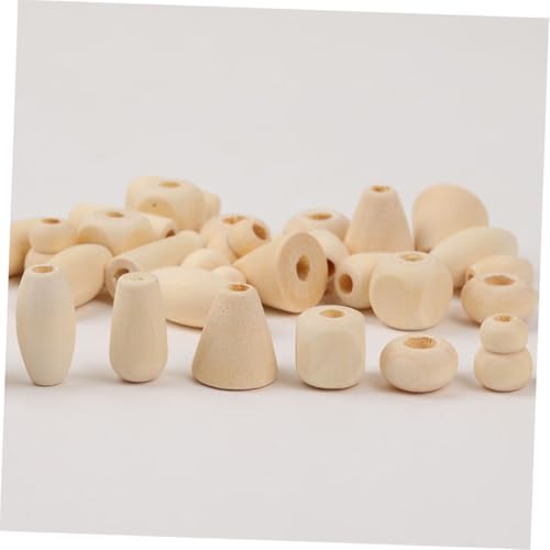 Uonlytech 100 Stück Natürliche Holzperlen zum Auffädeln Glatte Oberfläche DIY Schmuck Zubehör für Halsketten Armbänder Bastelperlen für Kreative Bastelarbeiten und Dekorationen Uonlytech 100 Stück Natürliche Holzperlen zum Auffädeln Glatte Oberfläche DIY Schmuck Zubehör für Halsketten Armbänder Bastelperlen für Kreative Bastelarbeiten und Dekorationen von Uonlytech
