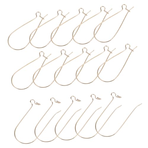 Uonlytech 100 Stück Ohrhaken -Ohrclip -Montage -Ohrringe Material für Ohrschmuck Werkzeug für Ohrschmuck selber machen Piercing groß Ohrringe Zubehör Ohrring-DIY-Versorgung Eisen Golden Uonlytech 100 Stück Ohrhaken -Ohrclip -Montage -Ohrringe Material für Ohrschmuck Werkzeug für Ohrschmuck selber machen Piercing groß Ohrringe Zubehör Ohrring-DIY-Versorgung Eisen Golden von Uonlytech