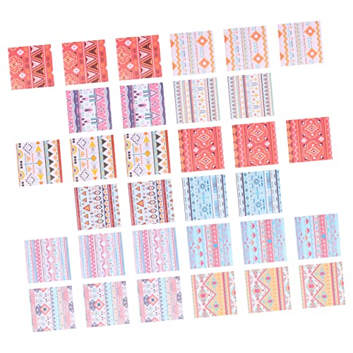 Uonlytech 100 Stück Origami Papiere im Bohemian Stil Doppelseitiges Bastelpapier für Erwachsene Diy Projekte und Origami Unterricht von Uonlytech