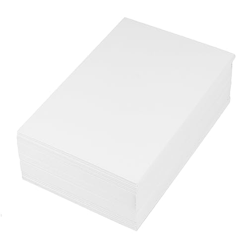 Uonlytech 100 Stück Postkarte Grußkarte Karte Zum Basteln Danke Karten Karteikarten Alle Leere Papierkarten Memo-notizkarten Du Blankokarten Für Die Kartenherstellung Weiß Uonlytech 100 Stück Postkarte Grußkarte Karte Zum Basteln Danke Karten Karteikarten Alle Leere Papierkarten Memo-notizkarten Du Blankokarten Für Die Kartenherstellung Weiß von Uonlytech