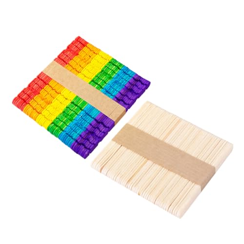 Uonlytech 100 Stück Stickspielzeuge Creme farbig Handwerk Material Jumbo Bastelstäbchen Masse Mini-Bastelstäbe Wachsstifte zur Haarentfernung Farbrührstäbchen Stöcke Holz Uonlytech 100 Stück Stickspielzeuge Creme farbig Handwerk Material Jumbo Bastelstäbchen Masse Mini-Bastelstäbe Wachsstifte zur Haarentfernung Farbrührstäbchen Stöcke Holz von Uonlytech